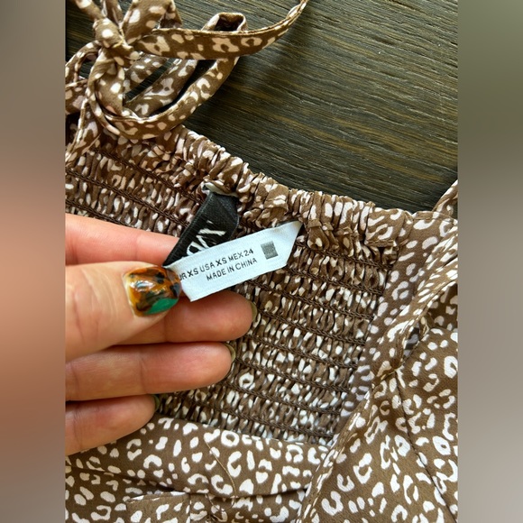 Zara • Corset Style Mini Dress - Picture 3 of 3